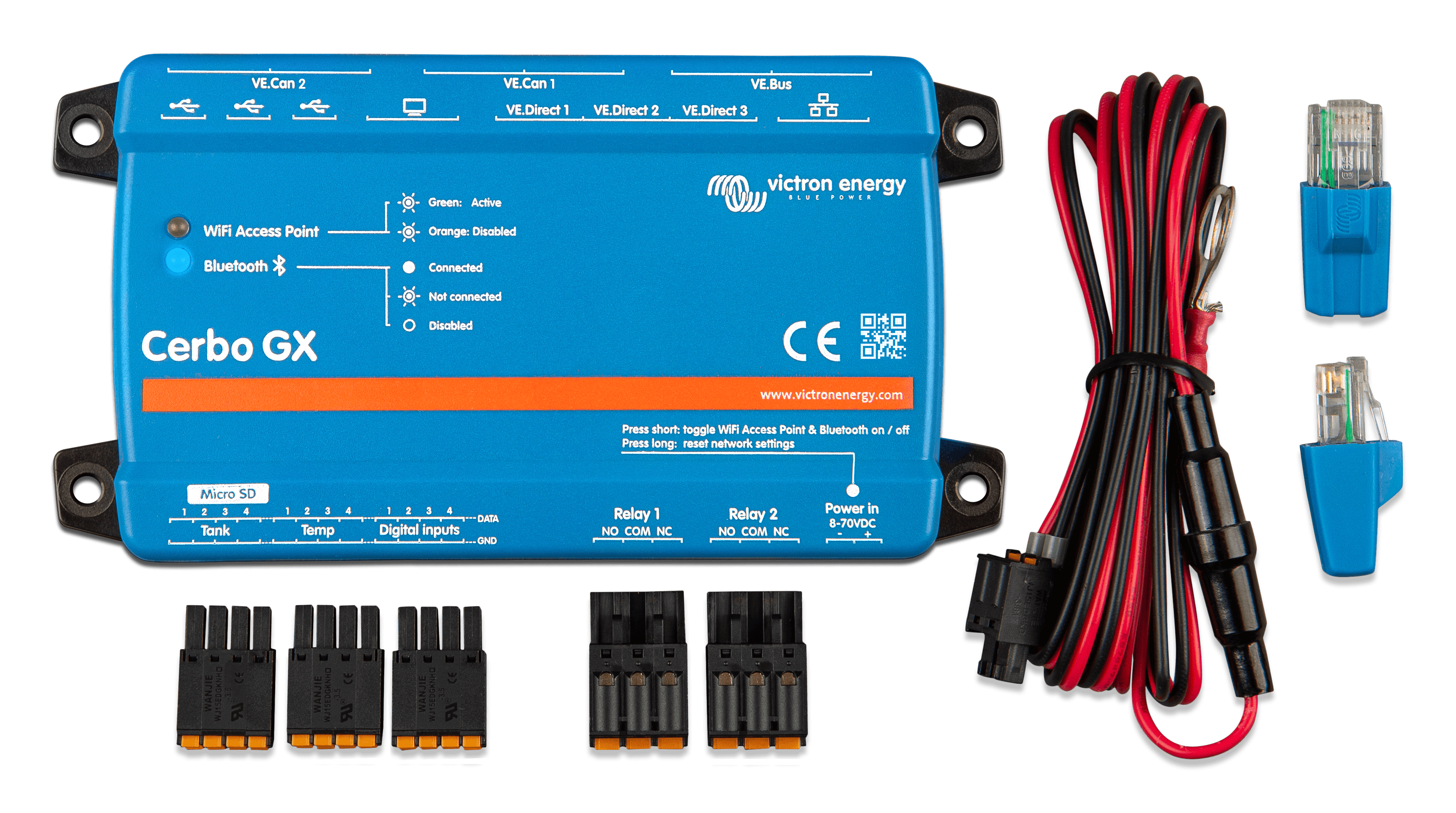 Cerbo GX MK2_with accessories (top)  thumbnail