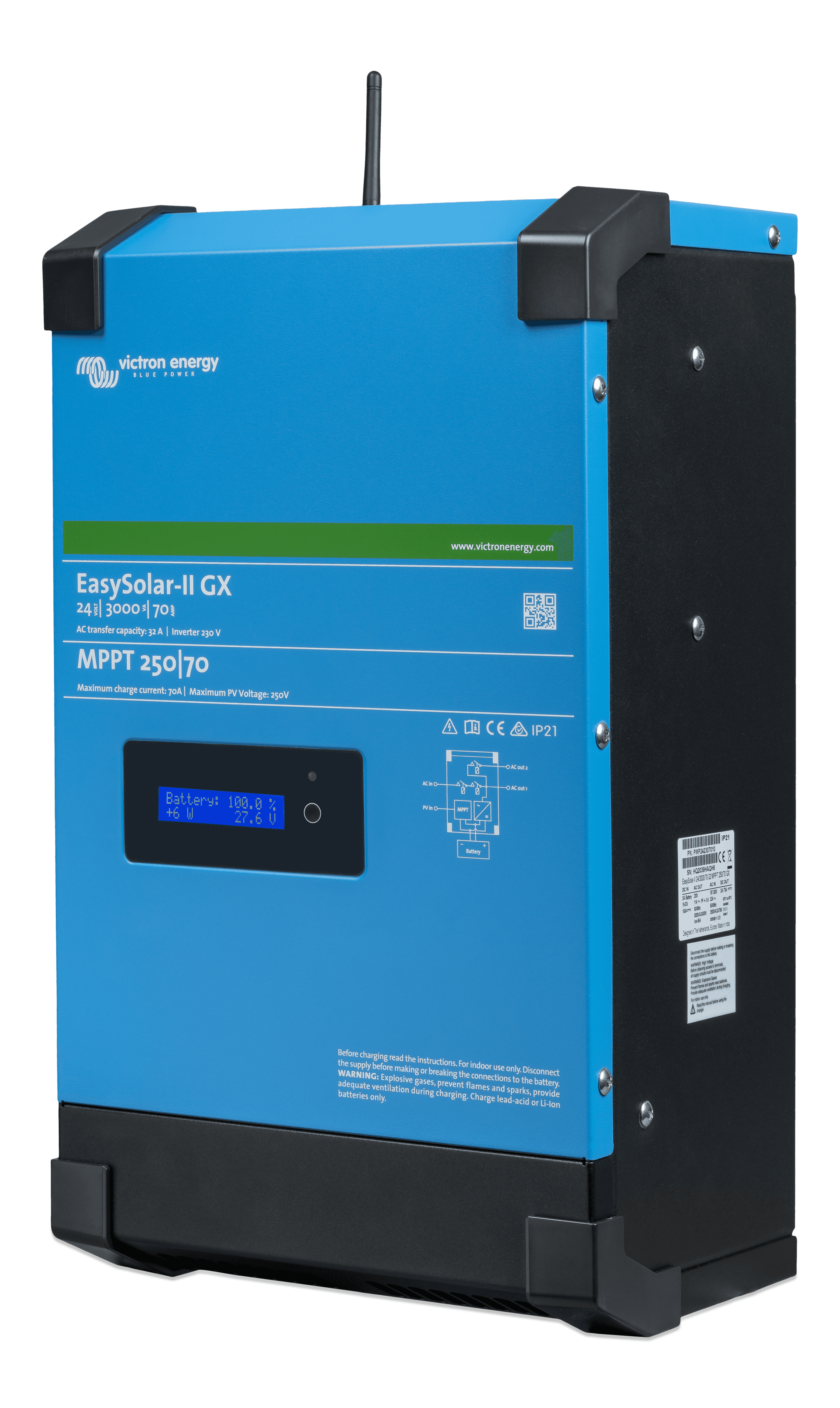 EasySolar-II GX 24V 3000VA (right)  thumbnail