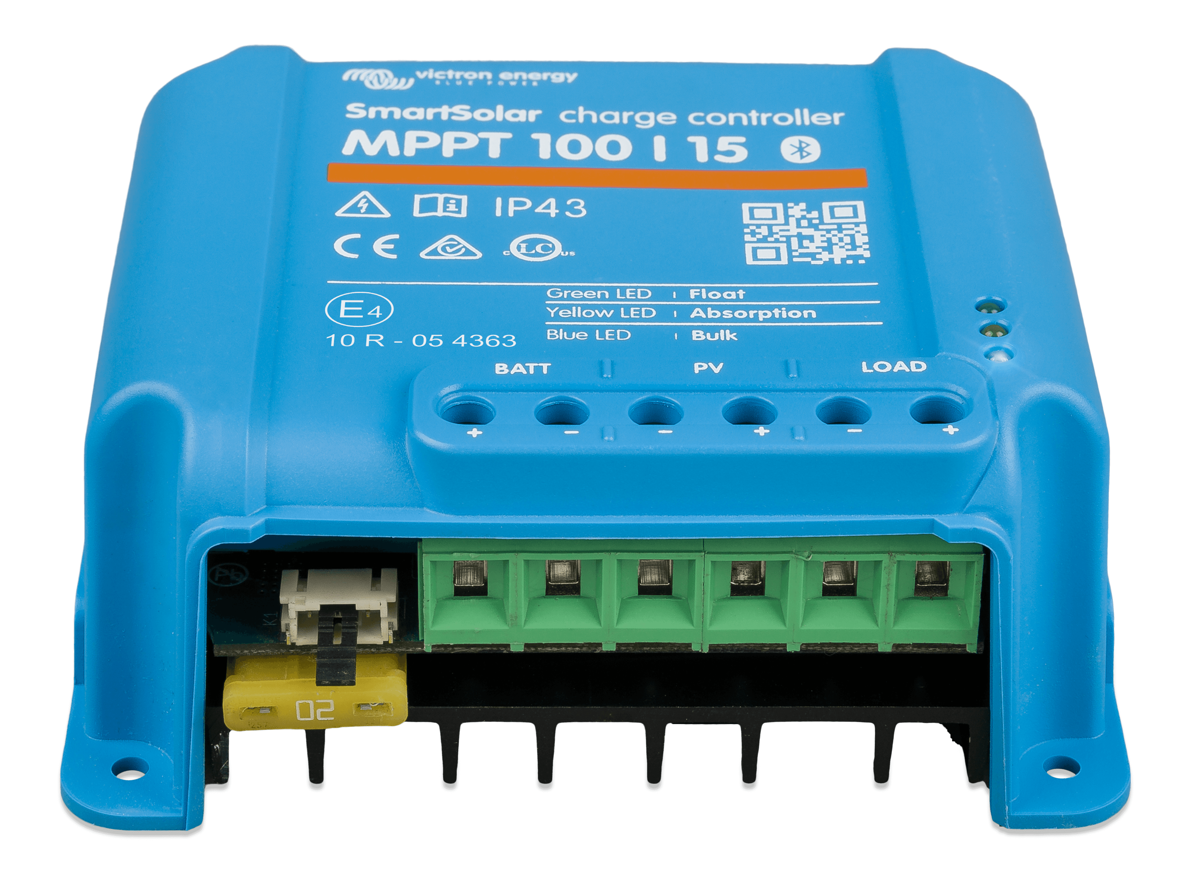 SmartSolar charge controller MPPT 100/15 (front)  thumbnail