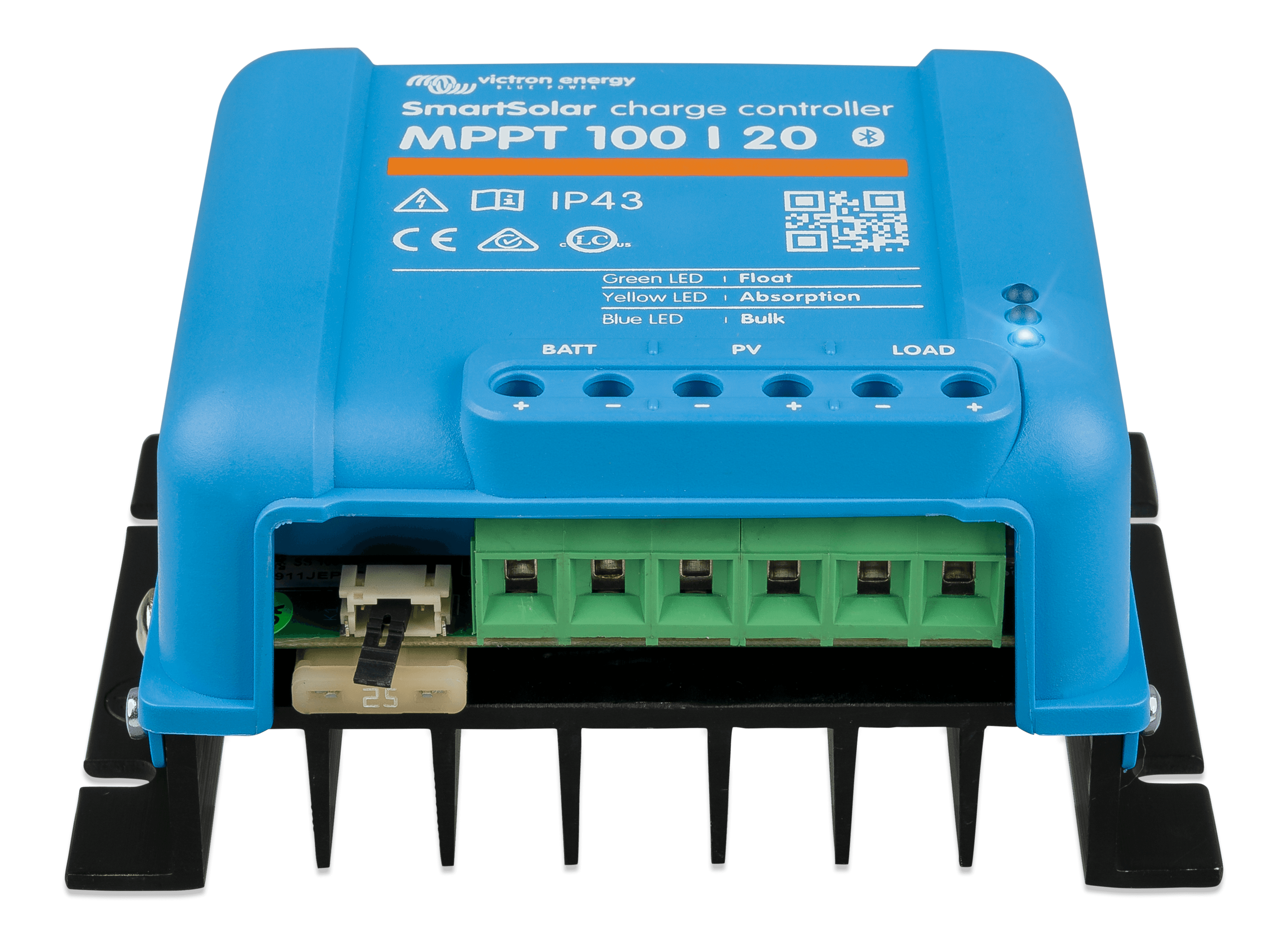 SmartSolar charge controller MPPT 100/20 (front) thumbnail