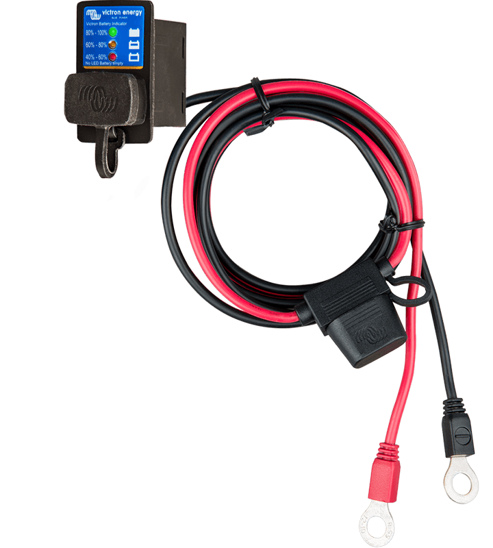 Battery indicator panel 