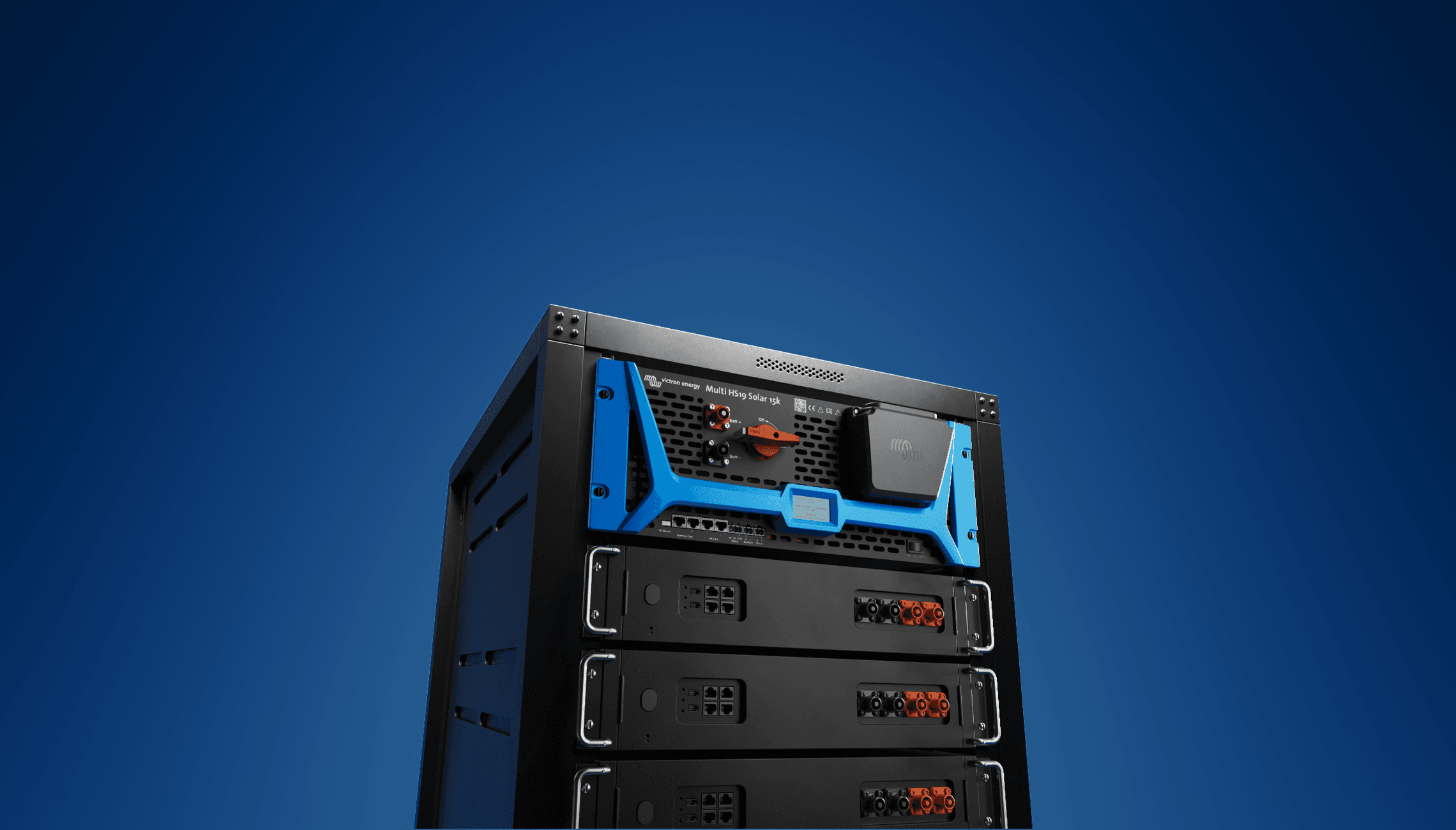 High-voltage technology. Victron ecosystem.