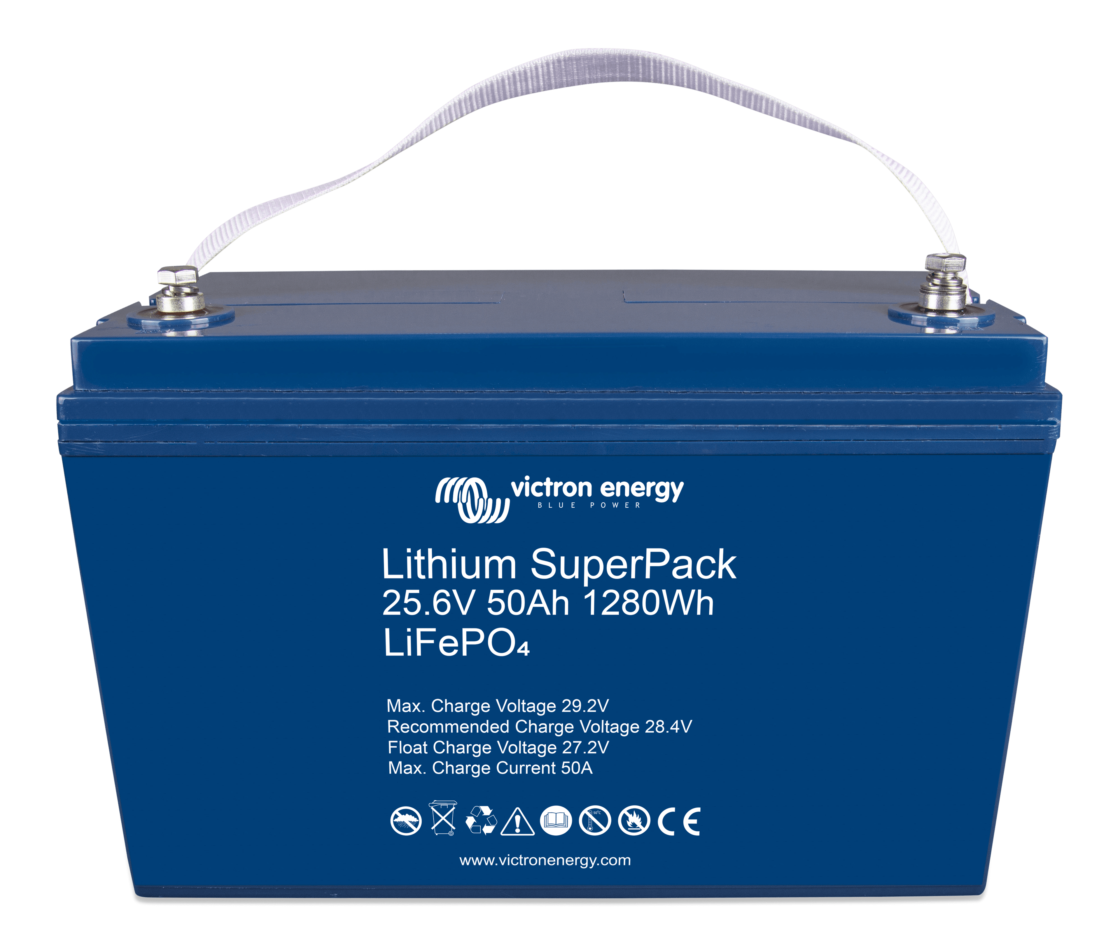 Lithium SuperPack 25.6V 50Ah 1280Wh (front-angle) thumbnail