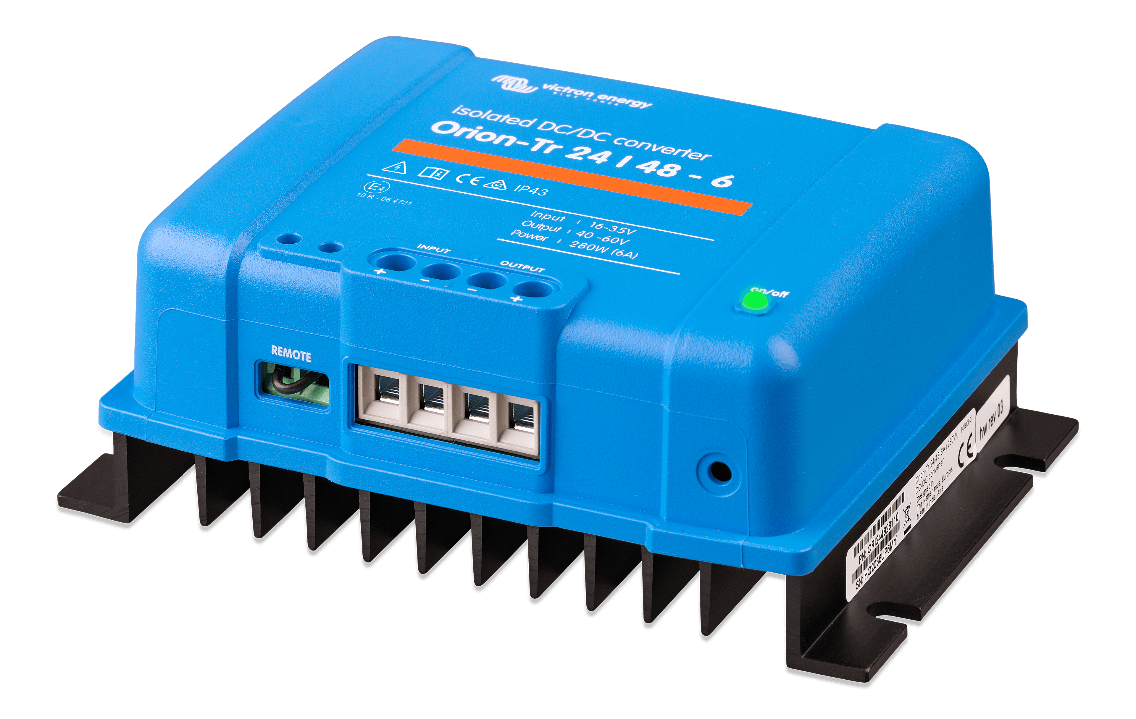 Orion-Tr 24/48-6A (280W) Isolated DC-DC converter (left) thumbnail